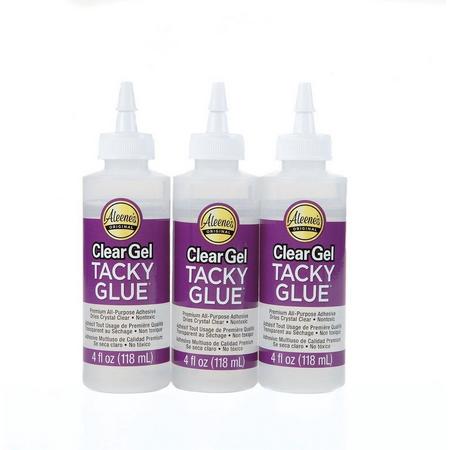 Aleenes Universeellijm - Tacky Glue - Clear Gel - 118ml 3 stuks